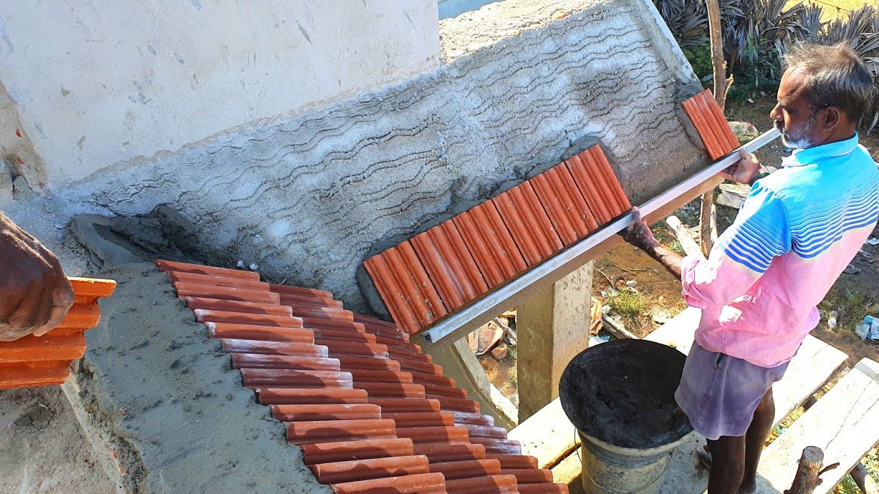 Terracotta Slobing Sunshade _Building Roof Slobe terracotta installation correctly|terracotta Tiles