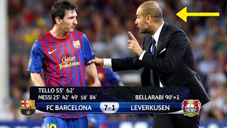 วันที่ Lionel Messi Penta-Tricks ทำให้ Pep Guardiola เป็นบ้า