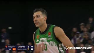 Kostas Sloukas (18 points, 12 assists): LDLC ASVEL Villeurbanne-Panathinaikos AKTOR Athens 81-89