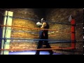 World champion demonstrates savate shadow boxing