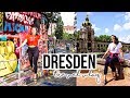 DRESDEN Travel Vlog 🇩🇪Things to do in Dresden (Neustadt, Kunsthofpassage, Altstadt & more!) 🌈☕️📸