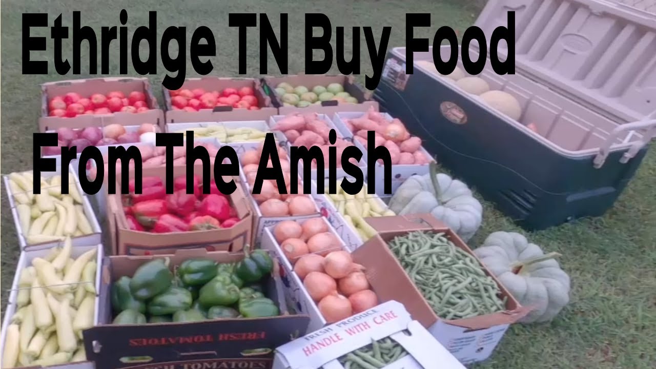 Ethridge TN Buy Food From The Amish YouTube