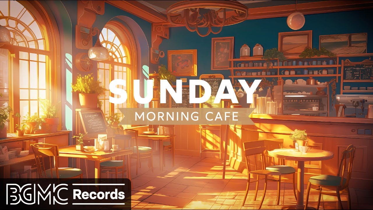 ⁣SUNDAY MORNING CAFE: Smooth Jazz Music & Relaxing Bossa Nova instrumental Music for Good Mood