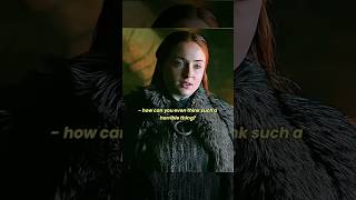 Arya's Coldest Threat in Winterfell ❄️🔥 #GameOfThrones