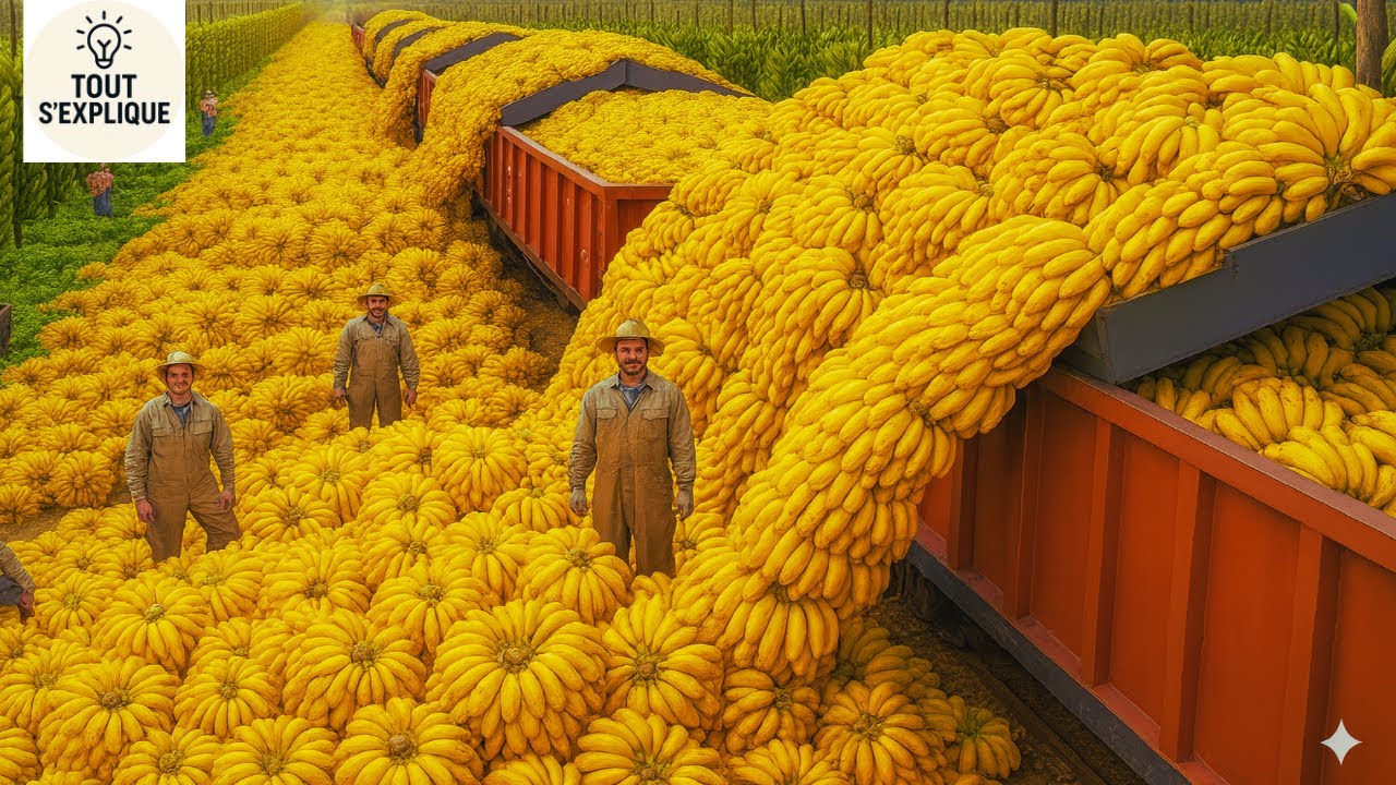 Comment c’est fait : Les machines agricoles géantes, des récoltes de millions de tonnes récoltées