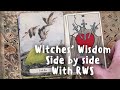 Witches Wisdom Tarot NEW RELEASE side-by-side comparison with RWS deck