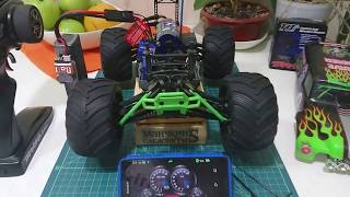 Traxxas Grave Digger 1:16 Telemetry Upgrades