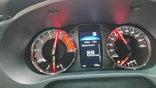 0-100 TOYOTA HILUX GR ECO-MODE