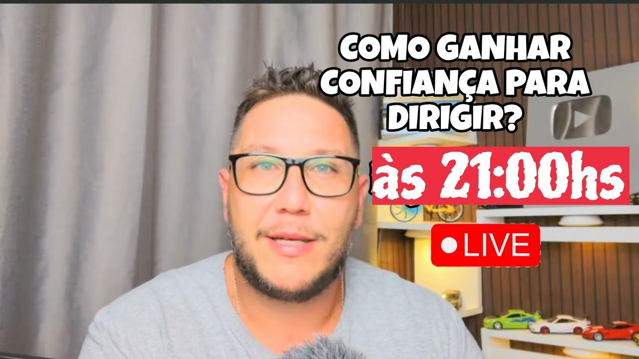 COMO TER CONFIANÇA PARA DIRIGIR 🟢Instrutor Phelippe Macedo está ao vivo ...