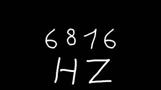 6816 hz