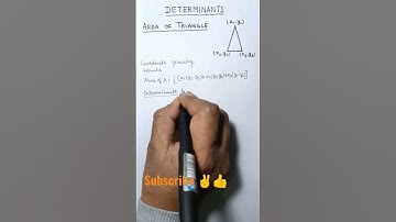 area of triangle #determinants #area #triangle #shorts #trending #easy #exam #maths #tricks #boards