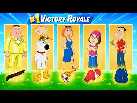 The *RANDOM* Family Guy Challenge In Fortnite