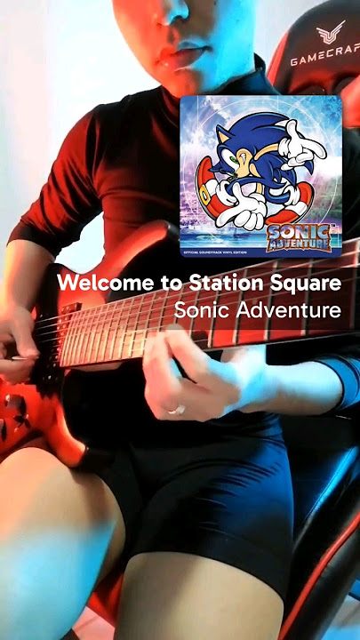 Sonic, Welcome to station Square On Guitar! #sonic #guitarcover #gameost