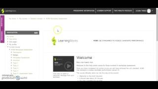 Workplace Assessor Tutorial: How to use this course