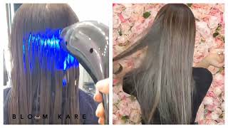 Nanoplastia Hair Treatment with Purple Toner