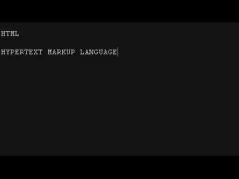 الدرس الأول تعرف علي HTML - YouTube