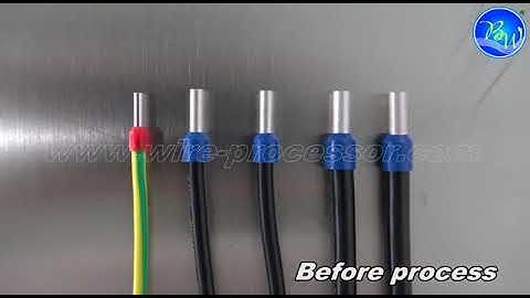 BZW-2.5T+D-4N Servo terminal crimping machine for ferrule terminal