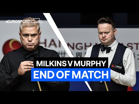 PHENOMENAL WIN! | Final Frame Between Robert Milkins u0026 Shaun Murphy | 2023 Snooker Shanghai Masters