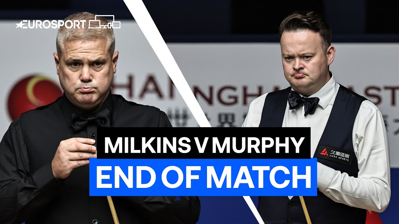 PHENOMENAL WIN! Final Frame Between Robert Milkins & Shaun Murphy 2023 Snooker Shanghai