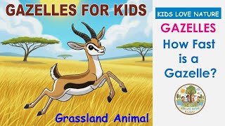 How Fast is a Gazelle Dash the Gazelle s Savanna Adventure Educational Story for Kids