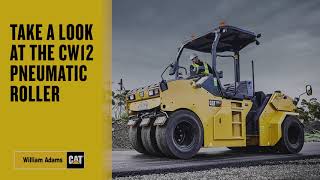 Get $5,000 Credit for the Caterpillar CW12 Pneumatic Roller