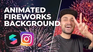 Animated Fireworks Background in Spark AR Studio (Tutorial) | Instagram Filter creation!