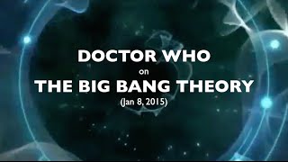 Doctor Who on The Big Bang Theory