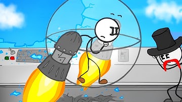 I Died 947,274 Times as Henry Stickmin Infiltrating the Airship!