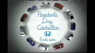 2010 Honda Car Sales Presidents Day Commercial