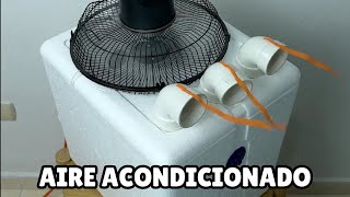 Como hacer un aire acondicionado casero