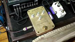 Falcon delay pedal  Digital delay DD6, test sound