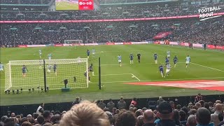 Chelsea vs Manchester City | Jackson chance | Bernardo goal | Guardiola & Cole Palmer Semi-Final