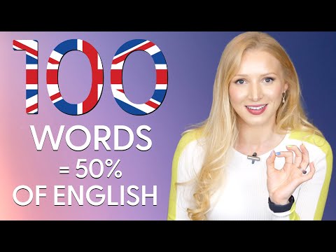 100 સૌથી સામાન્ય અંગ્રેજી શબ્દો (ઉચ્ચાર અને ઉદાહરણ વાક્ય)