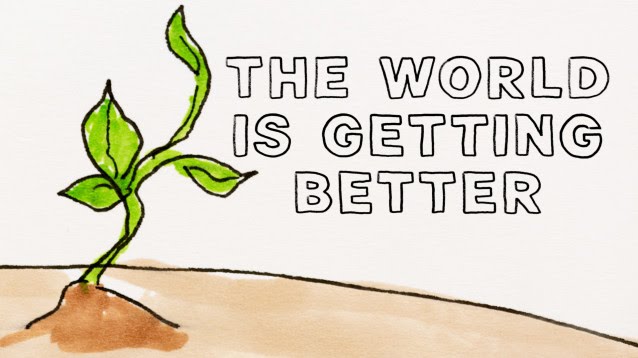 Getting better. Is the World getting better. Get World. Better for you better for the Earth стакан.