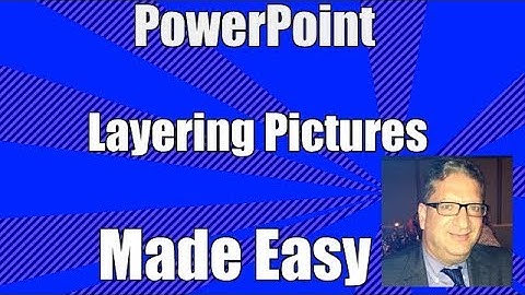 PowerPoint Layering your pictures how to layer pictures in PowerPoint tutorial 2007 2010 2013 2016