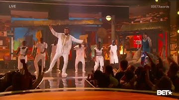 French Montana ft. Swae Lee & Ghetto Kids performed "Unforgettable" BET Awards 2017