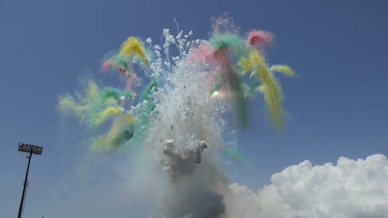 Trecastagni 10 Maggio 2022 Trionfale Uscita Sant'Alfio e Spettacolo Pirotecnico Ditta ETNA PYRO 4K
