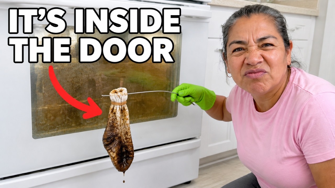 Pull THIS Out of Your Oven Door and the Glass Will Never Look Dirty… — Transcript