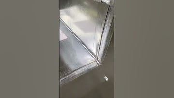 Square Elbow with Turning Vanes for HVAC Ductwork