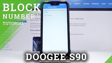 How to Block Any Number on Doogee S90 – Use Blacklist
