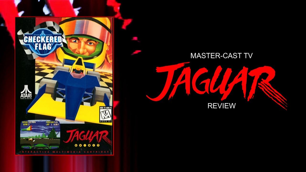Checkered Flag Atari Jaguar Complet en boite avec notice - CIB PAL