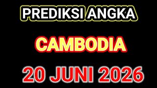 PREDIKSI ANGKA MAIN CAMBODIA HARI INI 20 JULI 2026