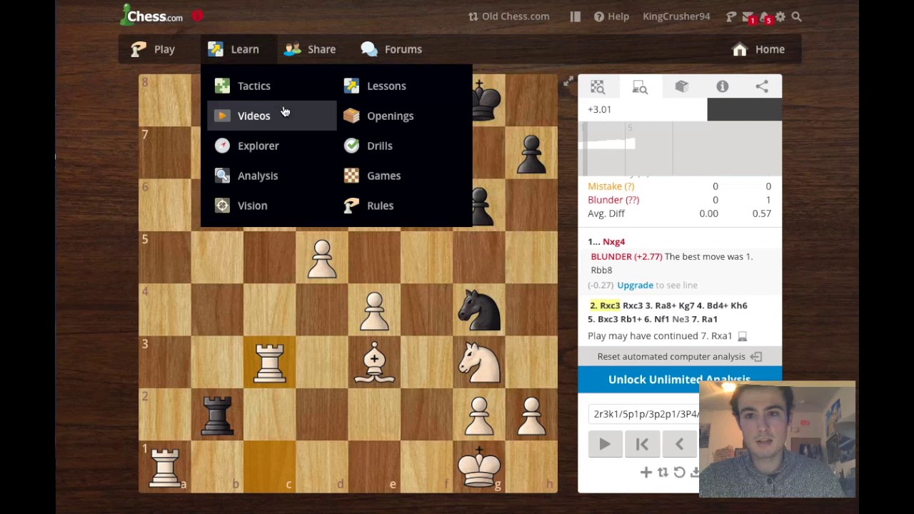 Beginner to Chess Master #1: The X-Ray - YouTube