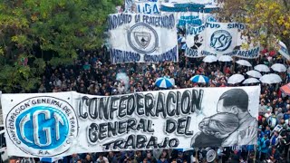 MARCHA CONTRA LA REFORMA LABORAL: La CGT, el peronismo y los estatales se movilizan