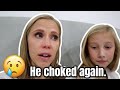 Toddler Chokes during dinner 😢 | Meet the Millers Family Vlogs