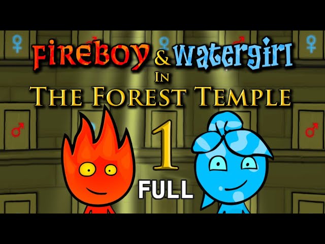 Fireboy And Watergirl 2: The Light Temple Level 22 Full Gameplay 