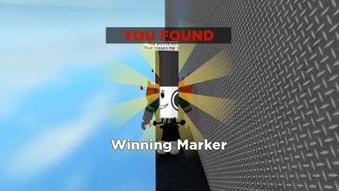 How to get WINNING marker in FIND THE MARKERS Roblox [ Updated 2025 ]