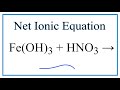 Net Ionic Equations and Electrolytes