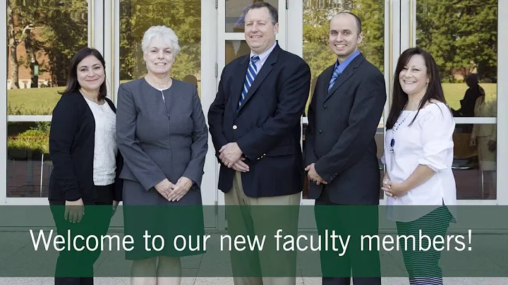 2016 New Faculty