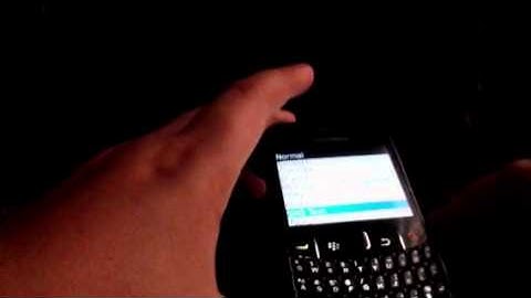 How to change SMS ringtone on a blackberry